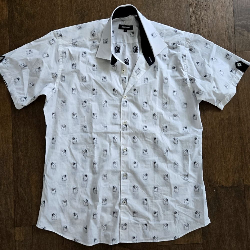 Jared Lang Bulldog Men's shirt top size XL